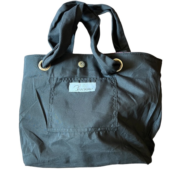 Braciano Tote Purse Handbag Colorful Chevron Stripes Approximately 14”x 4”x11” - Picture 5 of 9